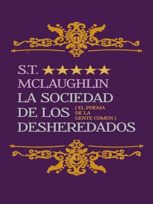 cover image of La sociedad de los desheredados (El poema de la gente común)